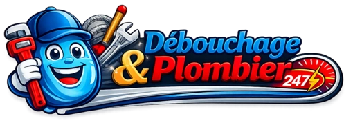 Debouchage Arlon 247 logo plombier urgence - Débouchage canalisation WC éviers intervention rapide 24h/7j Arlon Belgique